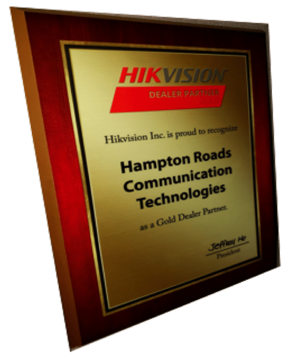 HRCT is awarded Gold Dealer partner by Hikvision!