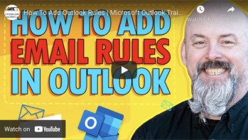 How To Set Up A Rule In Microsoft Outlook 