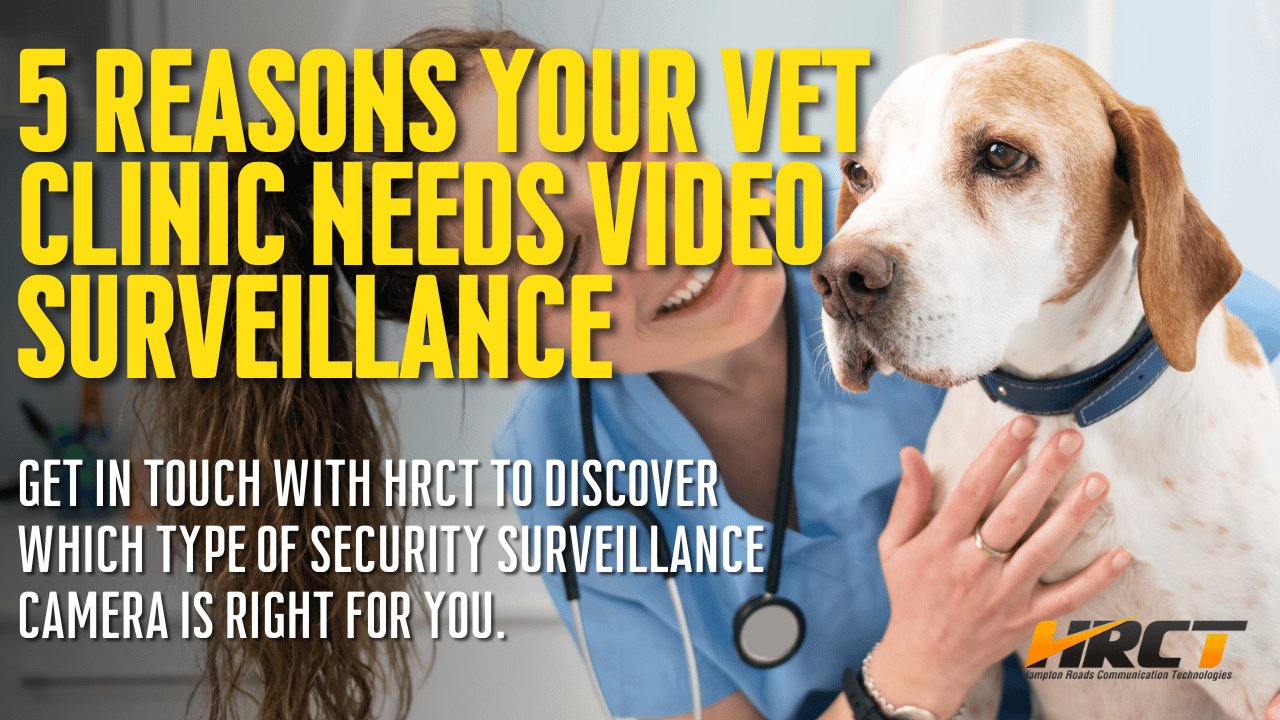 5 Reasons Your Veterinary Clinic Needs Video Surveillance