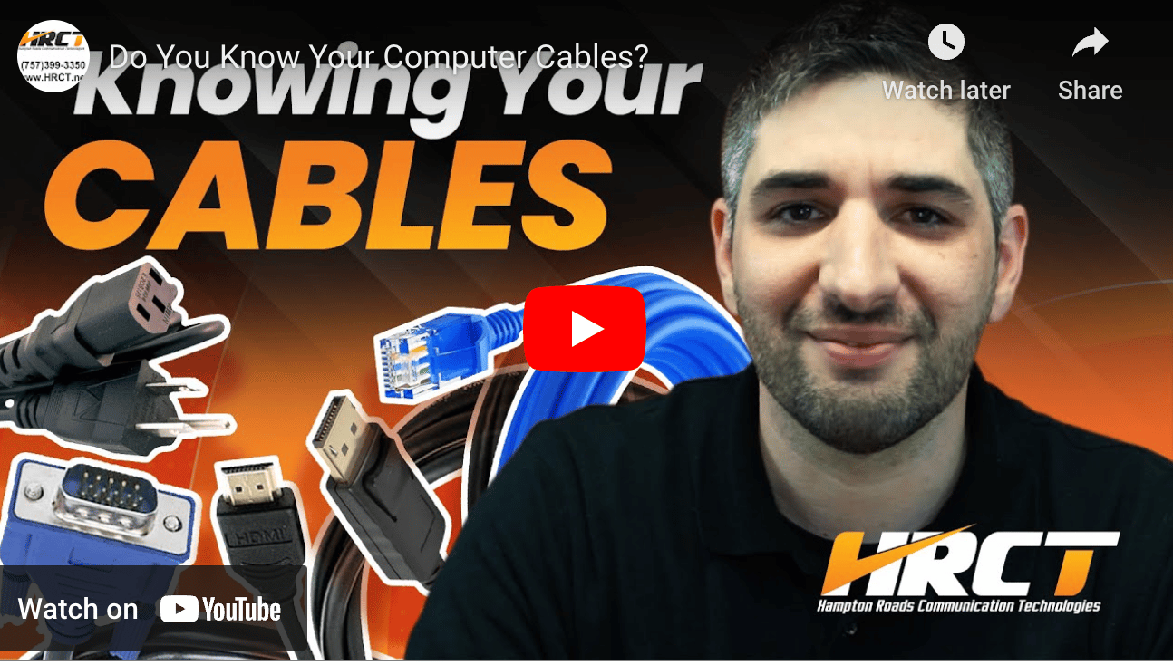 Do You Know Your Computer Cables?