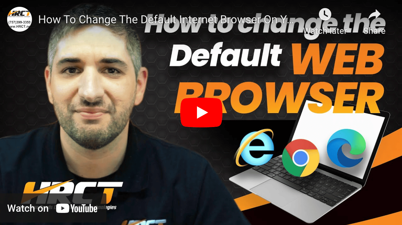 How To Change The Default Internet Browser On Your Computer